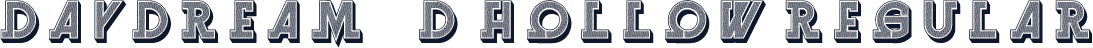 Daydream 3D Hollow Regular