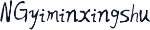 NGyiminxingshu