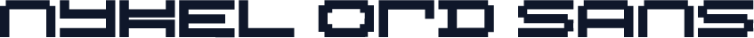 Nykel Ord Sans