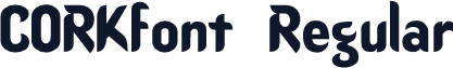 CORKfont Regular
