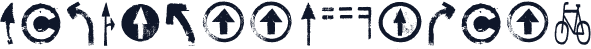 Roadkill Symbols