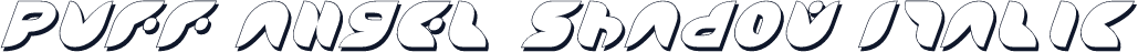 Puff Angel Shadow Italic