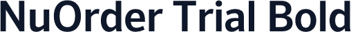 NuOrder Trial Bold