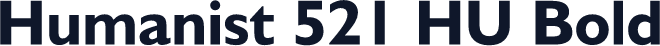 Humanist 521 HU Bold
