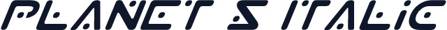 Planet S Italic