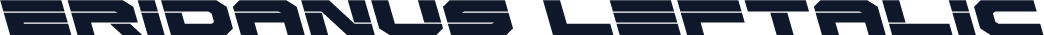 Eridanus Leftalic