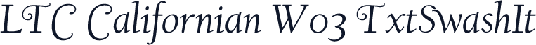 LTC Californian W03 TxtSwashIt