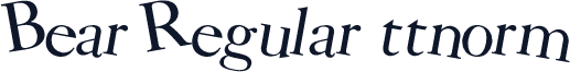 Bear Regular ttnorm