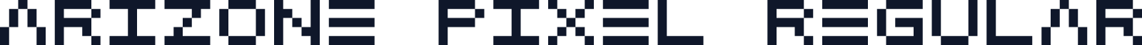 Arizone Pixel Regular