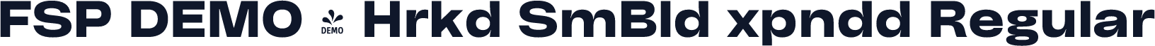 FSP DEMO - Hrkd SmBld xpndd Regular