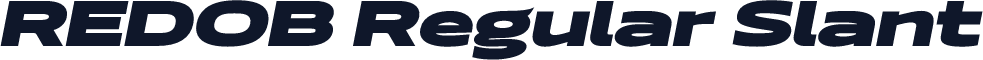 REDOB Regular Slant