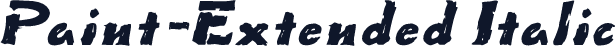 Paint-Extended Italic