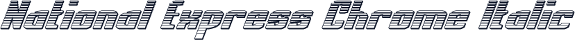 National Express Chrome Italic
