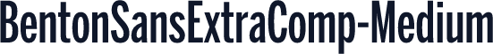 BentonSansExtraComp-Medium