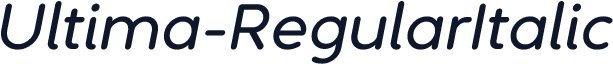Ultima-RegularItalic