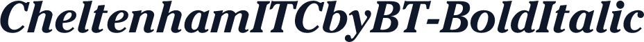 CheltenhamITCbyBT-BoldItalic