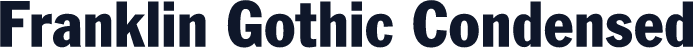 Franklin Gothic Condensed