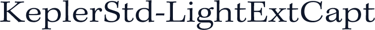 KeplerStd-LightExtCapt