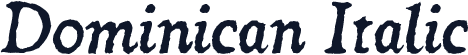 Dominican Italic