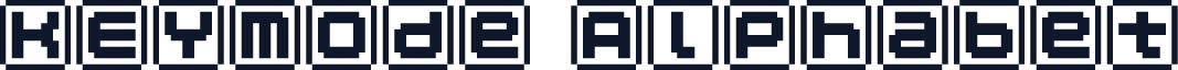 KEYmode Alphabet