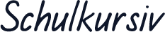 Schulkursiv