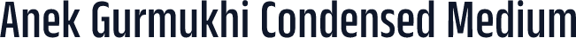 Anek Gurmukhi Condensed Medium