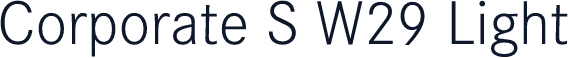 Corporate S W29 Light