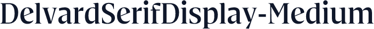 DelvardSerifDisplay-Medium