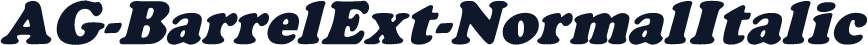 AG-BarrelExt-NormalItalic