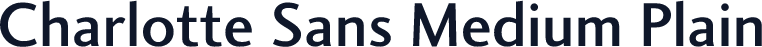 Charlotte Sans Medium Plain