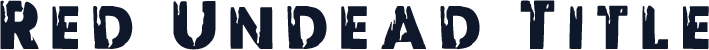Red Undead Title