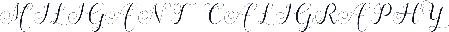 Miligant Caligraphy