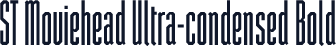 ST Moviehead Ultra-condensed Bold