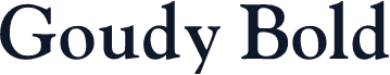 Goudy Bold