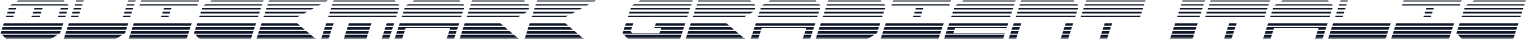QuickMark Gradient Italic