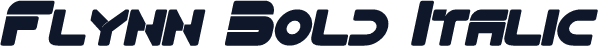 Flynn Bold Italic