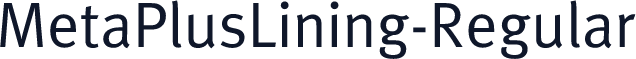 MetaPlusLining-Regular