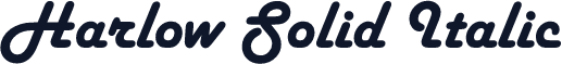 Harlow Solid Italic