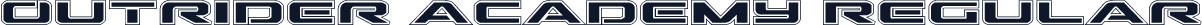 Outrider Academy Regular