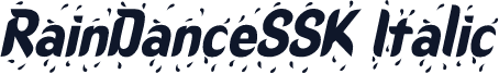 RainDanceSSK Italic