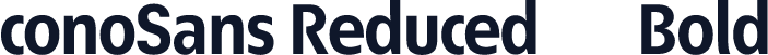 ÉconoSans Reduced 75 Bold