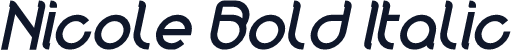 Nicole Bold Italic