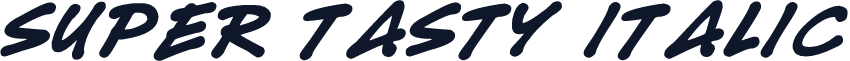 Super Tasty Italic