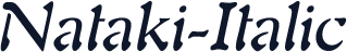 Nataki-Italic