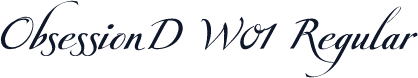 ObsessionD W01 Regular