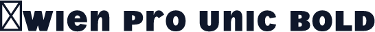 ☞Wien Pro Unic Bold