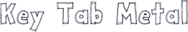 Key Tab Metal