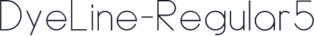 DyeLine-Regular5