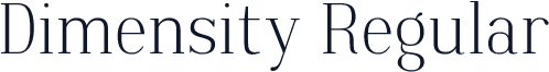 Dimensity Regular