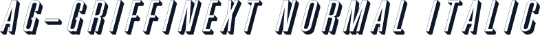 AG-GriffinExt Normal Italic
